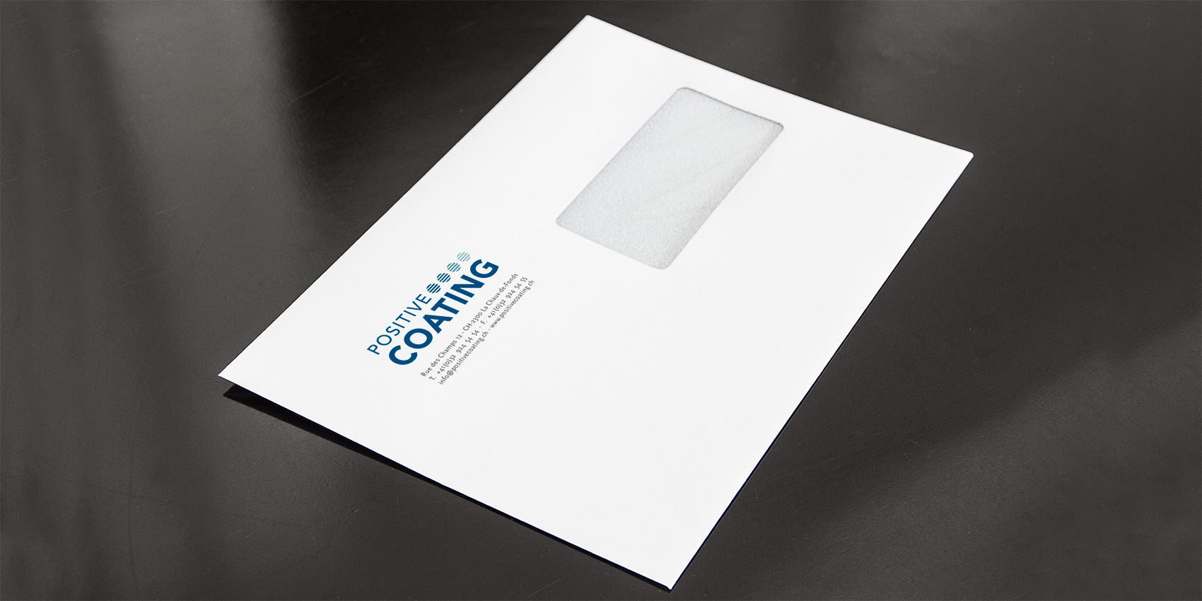 Positive Coating - Set administratif - B12communication, communication et graphisme