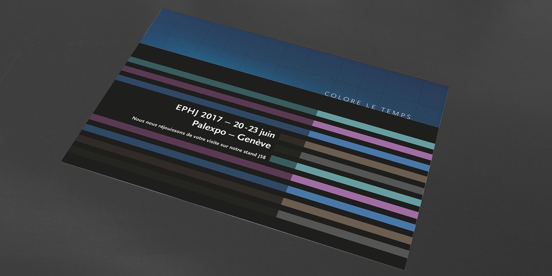 Positive Coating - Invitation EPHJ 2018 - B12communication, communication et graphisme