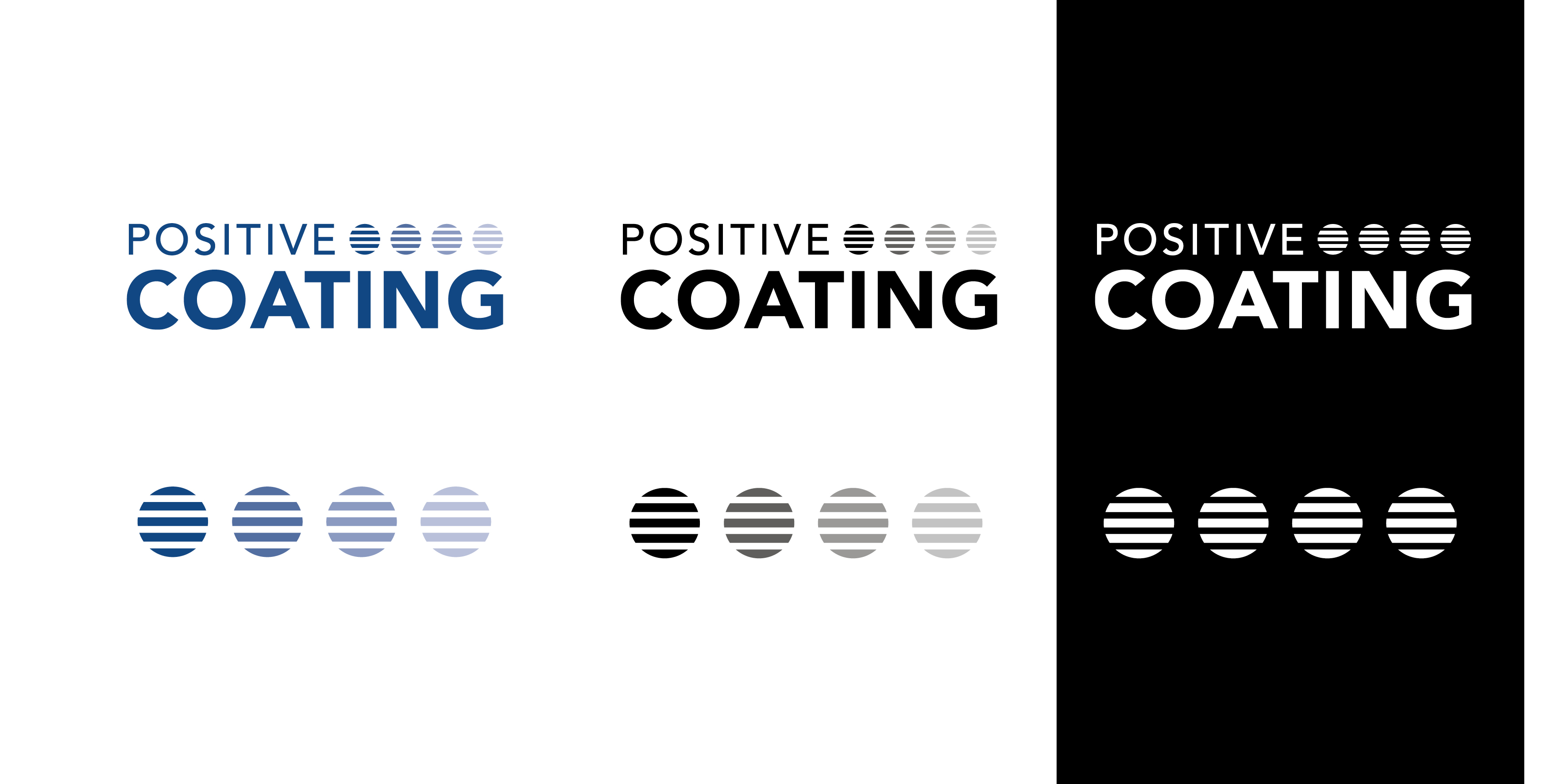 Positive Coating - Set administratif - B12communication, communication et graphisme