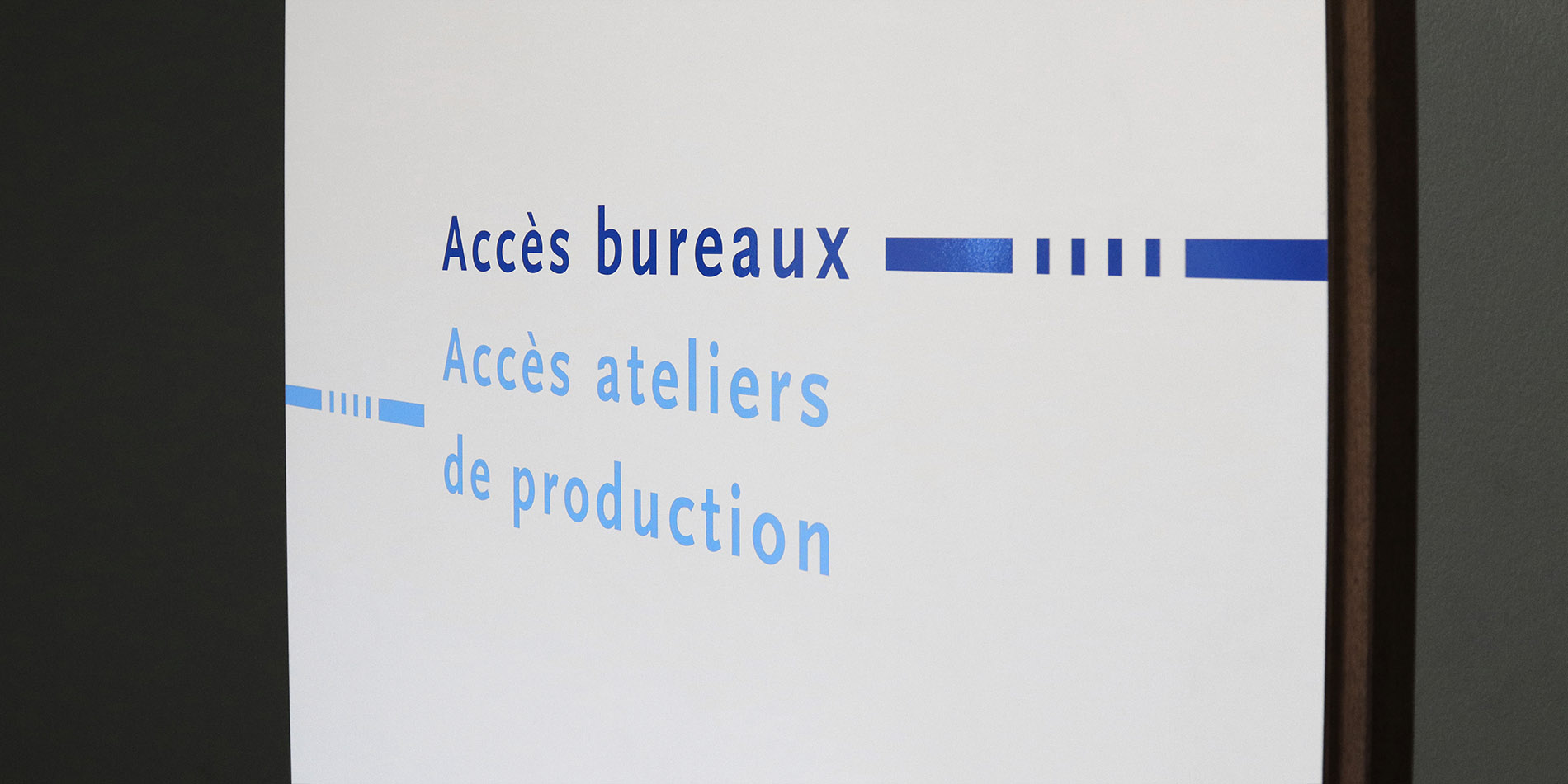 Positive Coating - signalétique