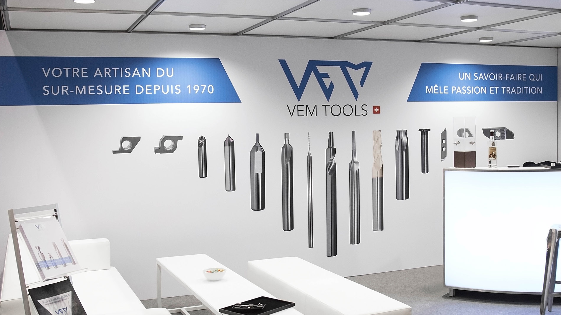 VEM Tools - Stand - B12communication, communication et graphisme