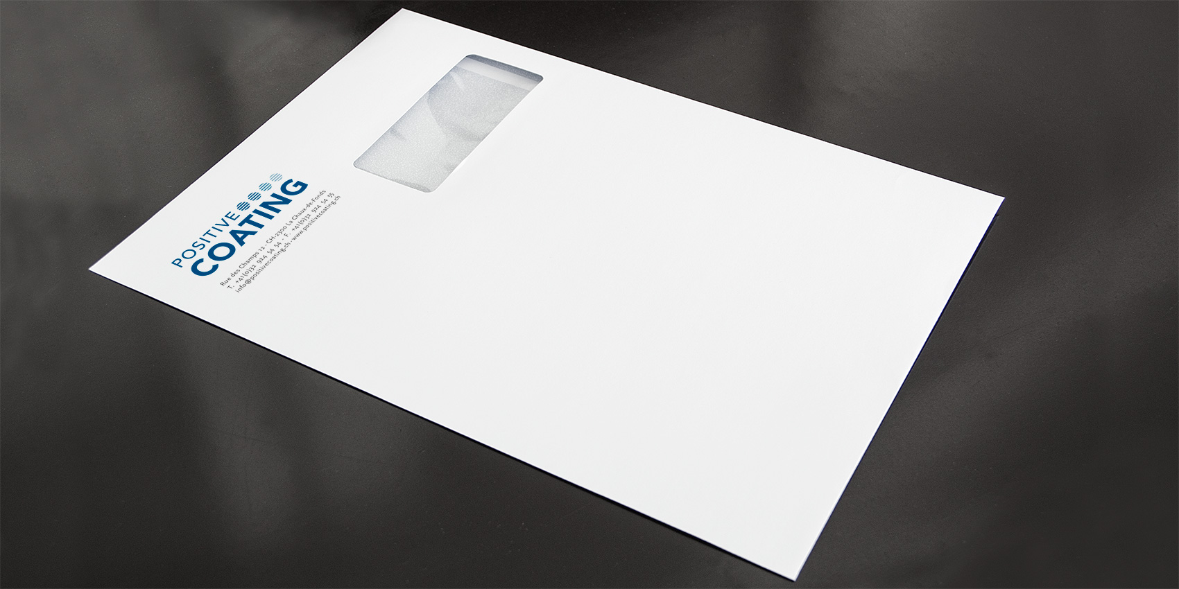 Positive Coating - Set administratif - B12communication, communication et graphisme