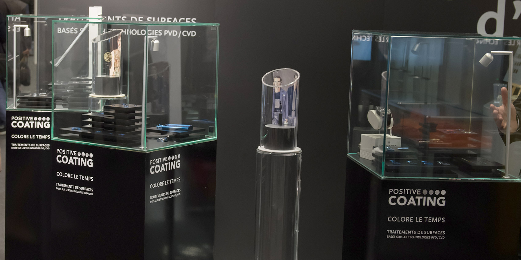 Positive Coating - Vitrine EPHJ 2016 - B12communication, communication et graphisme